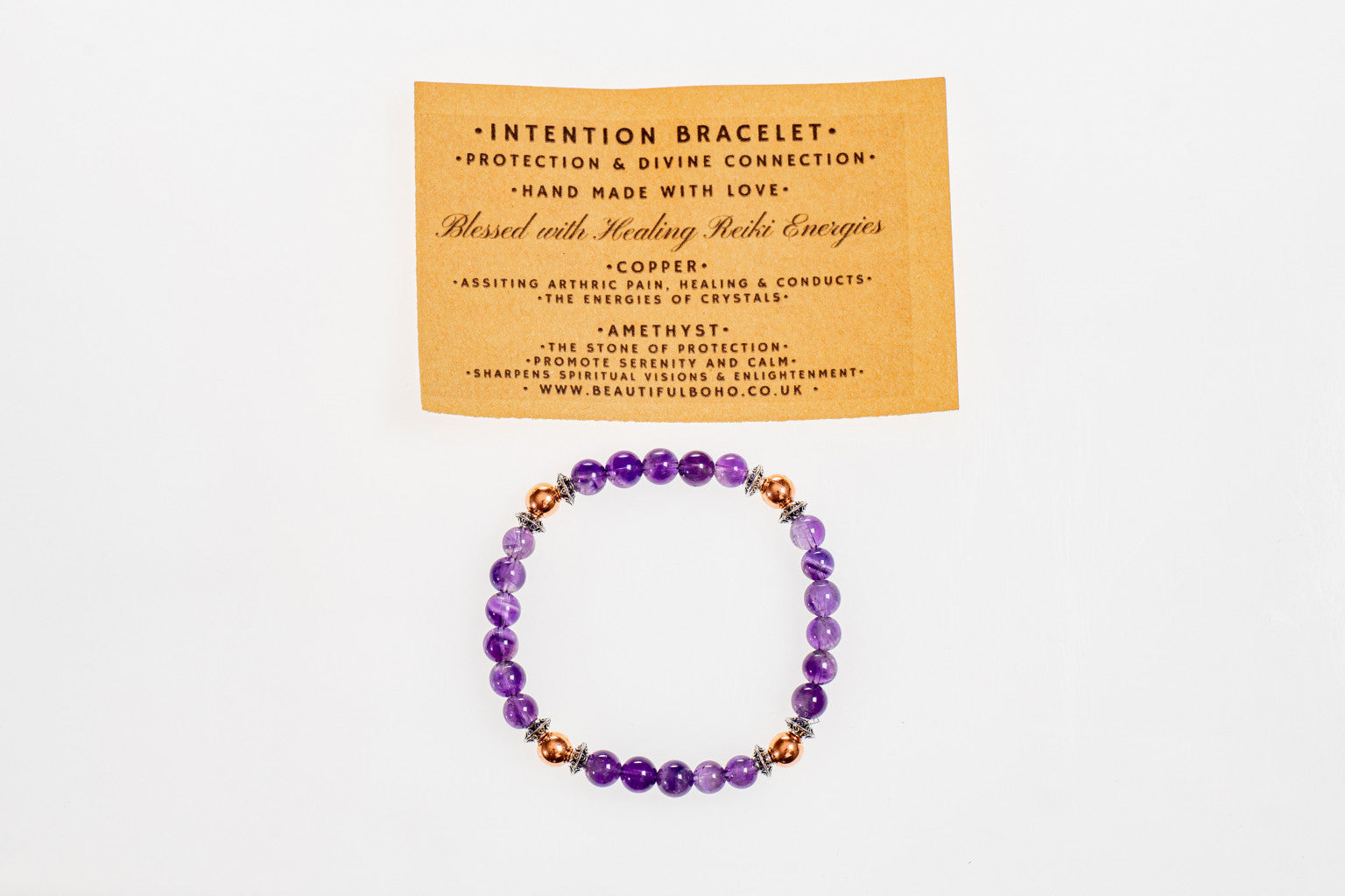 Protection & Divine Connection Intention Bracelet