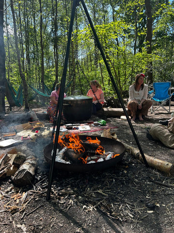 🌿Suspended woodland Sound Bath with cleansing Fire Circle