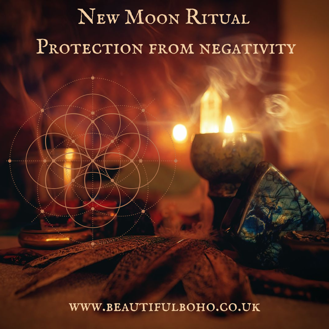 New Moon Ritual box - Protection from negativity – Beautiful Boho ...