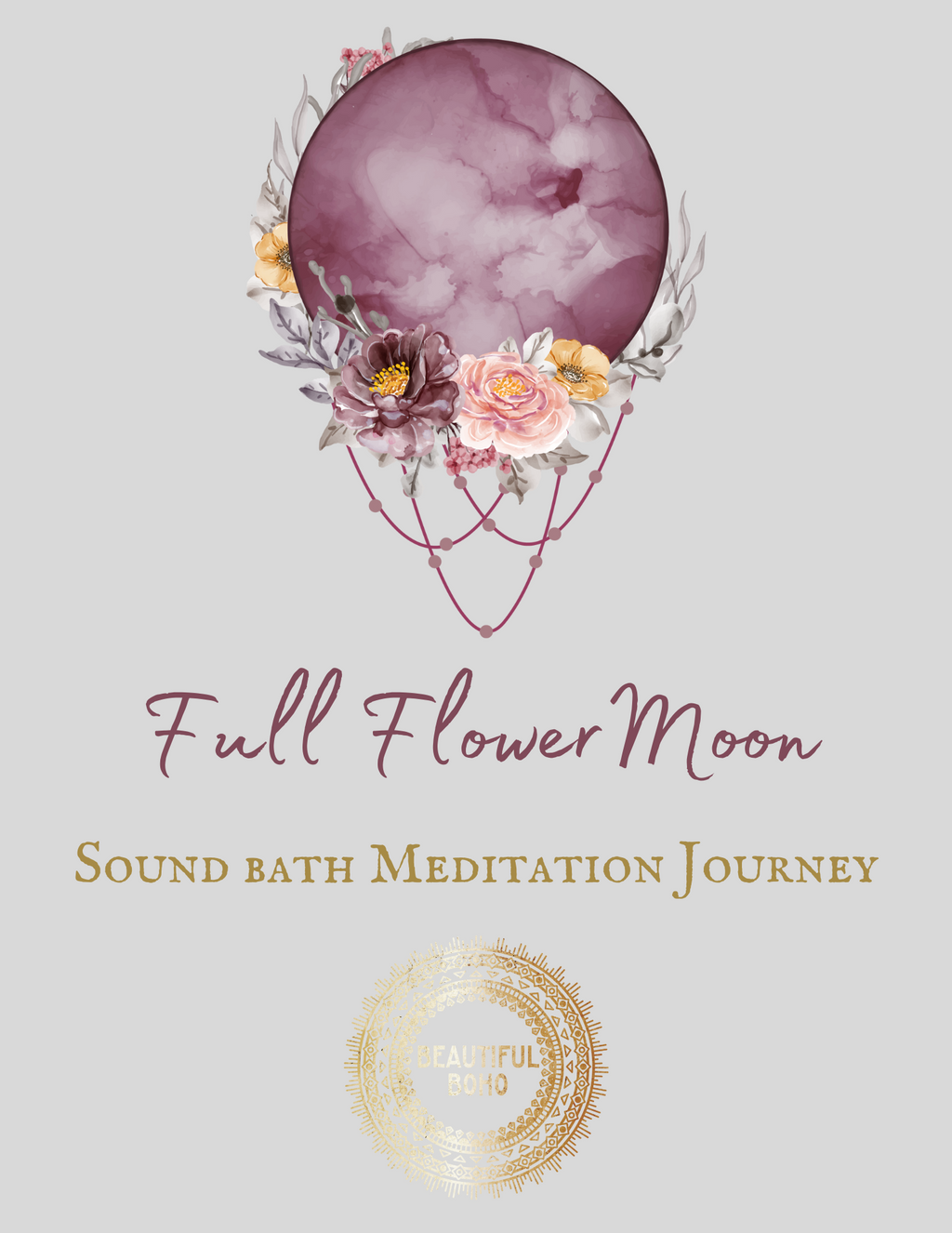 Full Flower Moon Sound Healing Journey