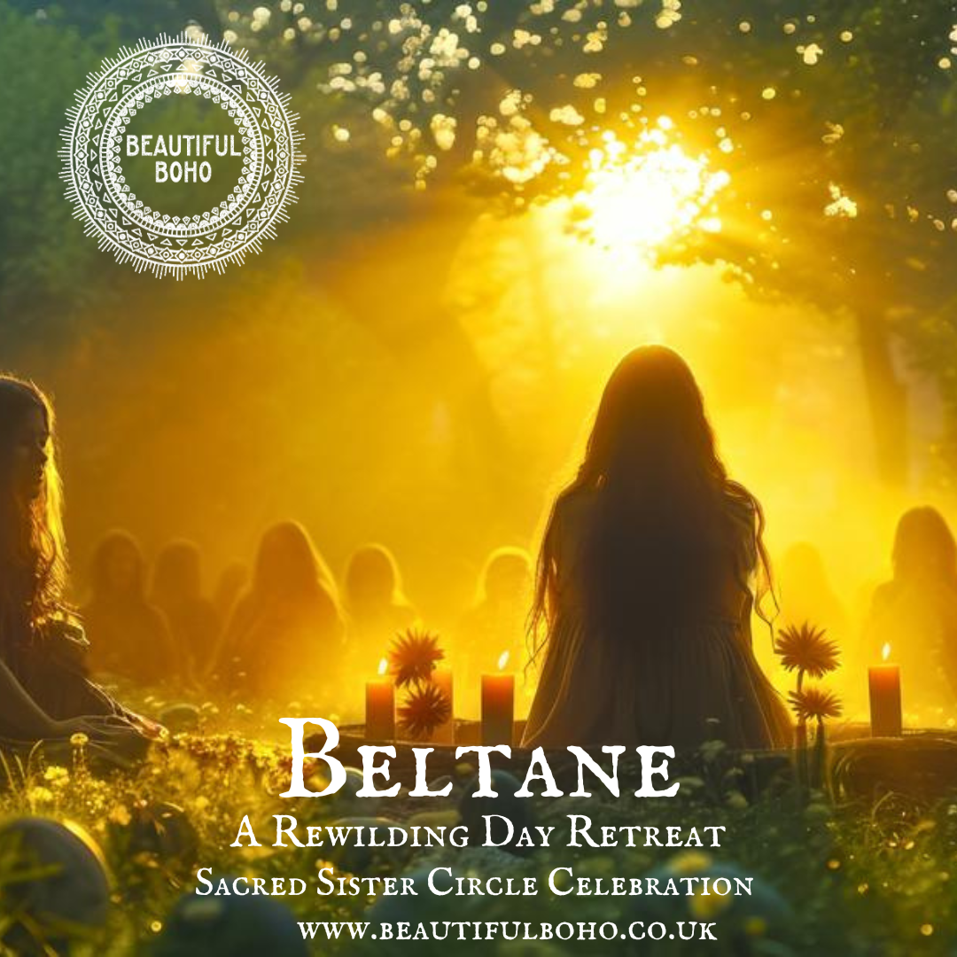 🔥🌿 Return to the Wild: A Beltane Sister Circle Ceremony & Day Retreat 🌸✨  Saturday 3rd May 11am - Evening  🔥🌿