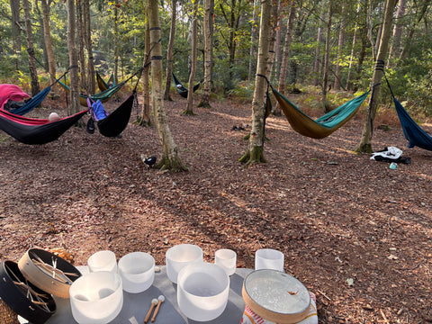 Earth Magick - suspended sound bath in the Forest