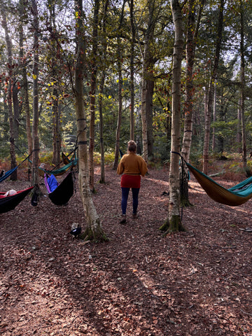 Earth Magick - suspended sound bath in the Forest