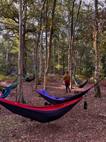 Earth Magick - suspended sound bath in the Forest