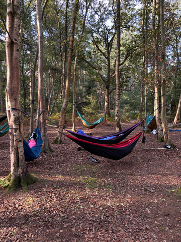 Earth Magick - suspended sound bath in the Forest