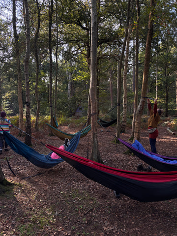 Earth Magick - suspended sound bath in the Forest