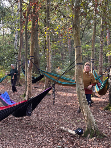Earth Magick - suspended sound bath in the Forest