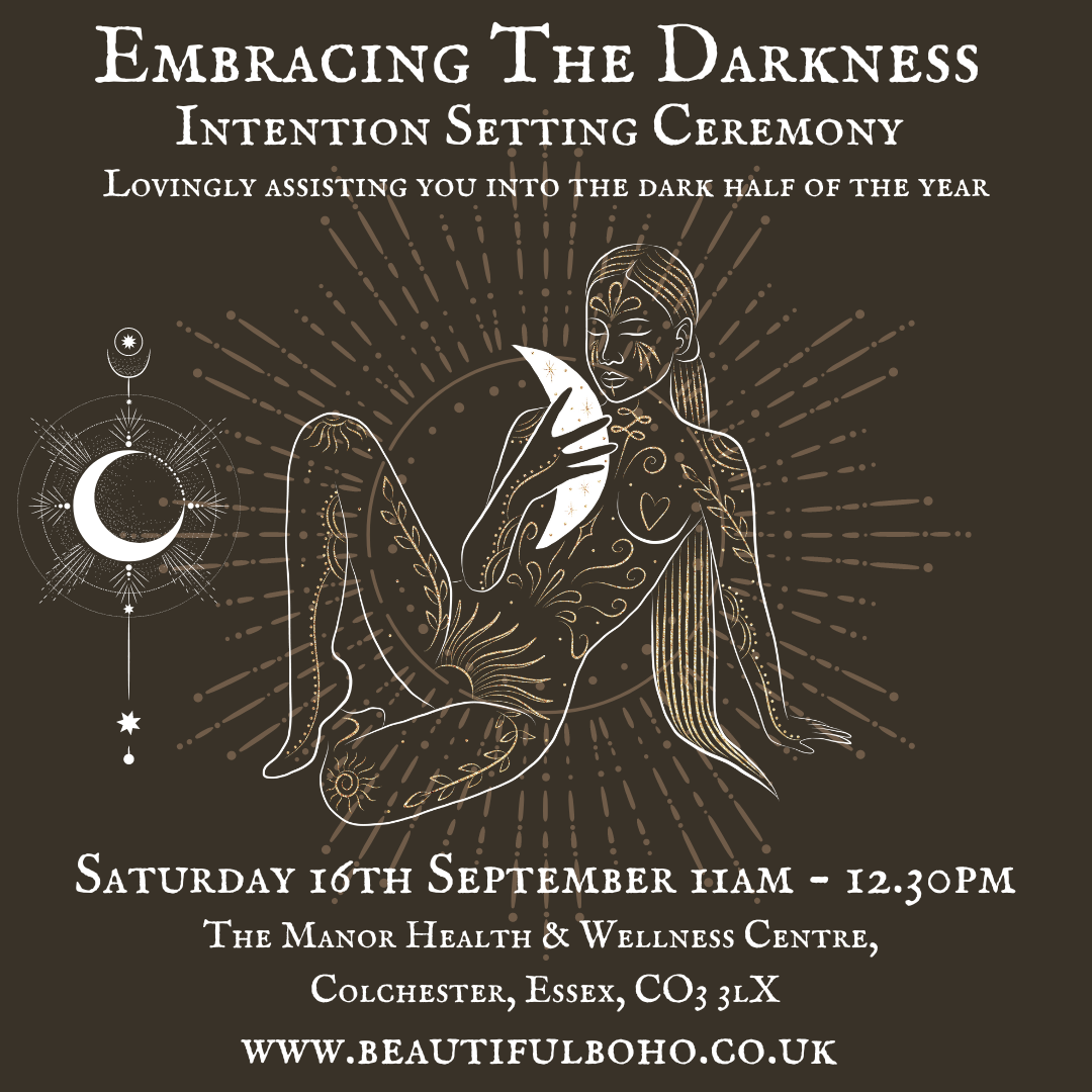 Embrace the Darkness Intention Setting Ceremony