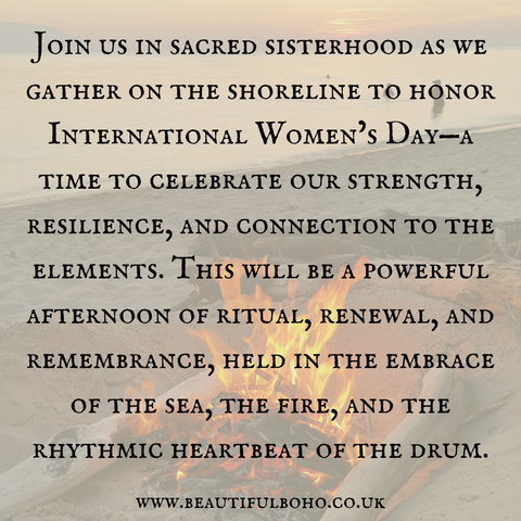 Wild Waters & Sacred Fire: A Women's Circle of Renewal to honor International Women’s Day