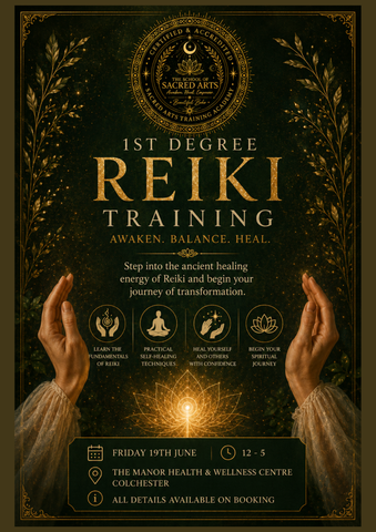 1st Degree Reiki Healer Practitioner Training Course