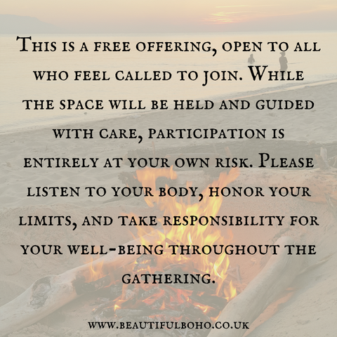 Wild Waters & Sacred Fire: A Women's Circle of Renewal to honor International Women’s Day