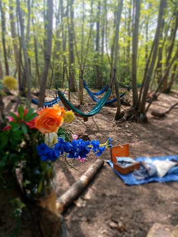 🌿Suspended woodland Sound Bath with cleansing Fire Circle