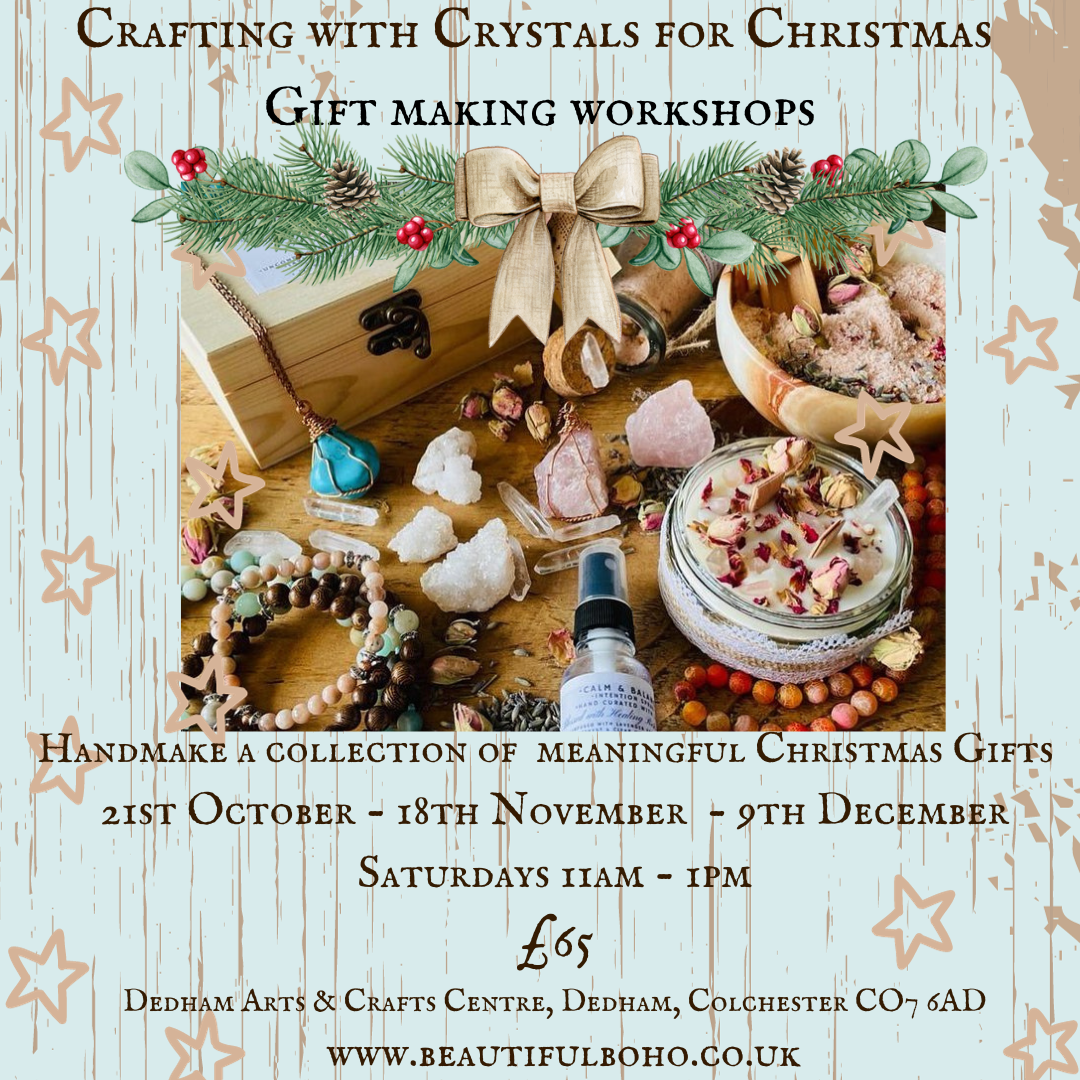 Crafting with Crystals for Christmas  - Gift making workshops