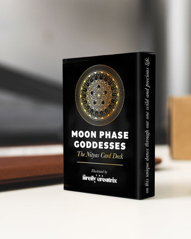 Moon Phase Goddess  - The Nityas Card Deck