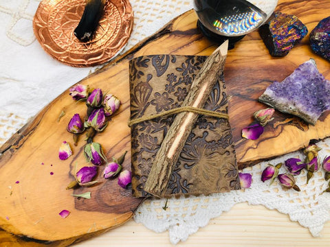 Gratitude Journal & Rustic Pencil