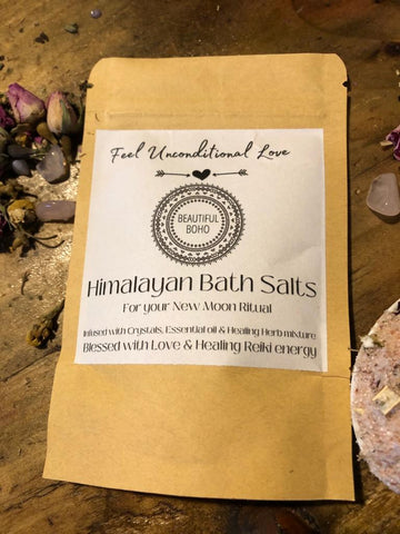 Moon Rituals Himalayan cleansing Salt Bath Mix