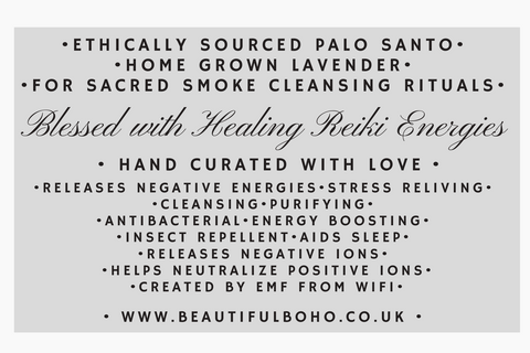 Palo Santo smoke cleansing stick