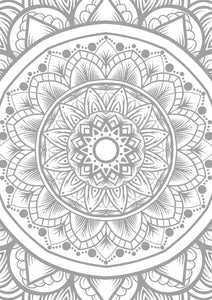 Mandala Mindful Colouring