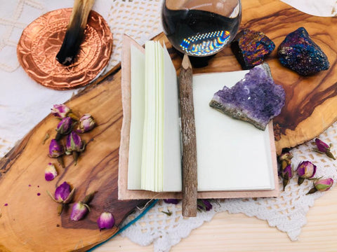 Gratitude Journal & Rustic Pencil