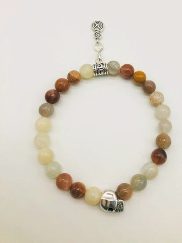 Wicca Moonstone Divine Feminine Spell casting Bracelet