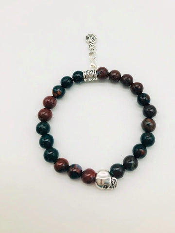 Wicca Bloodstone Physical Regenerating Holistic Healing Spell casting Bracelet