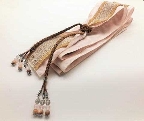 Handmade Hand Fastening for Blessing Ceremony