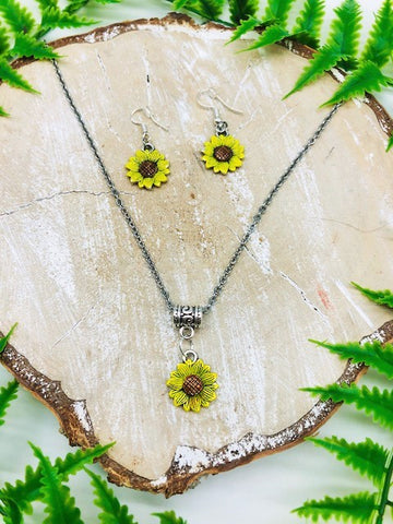 Sunflower Earrings