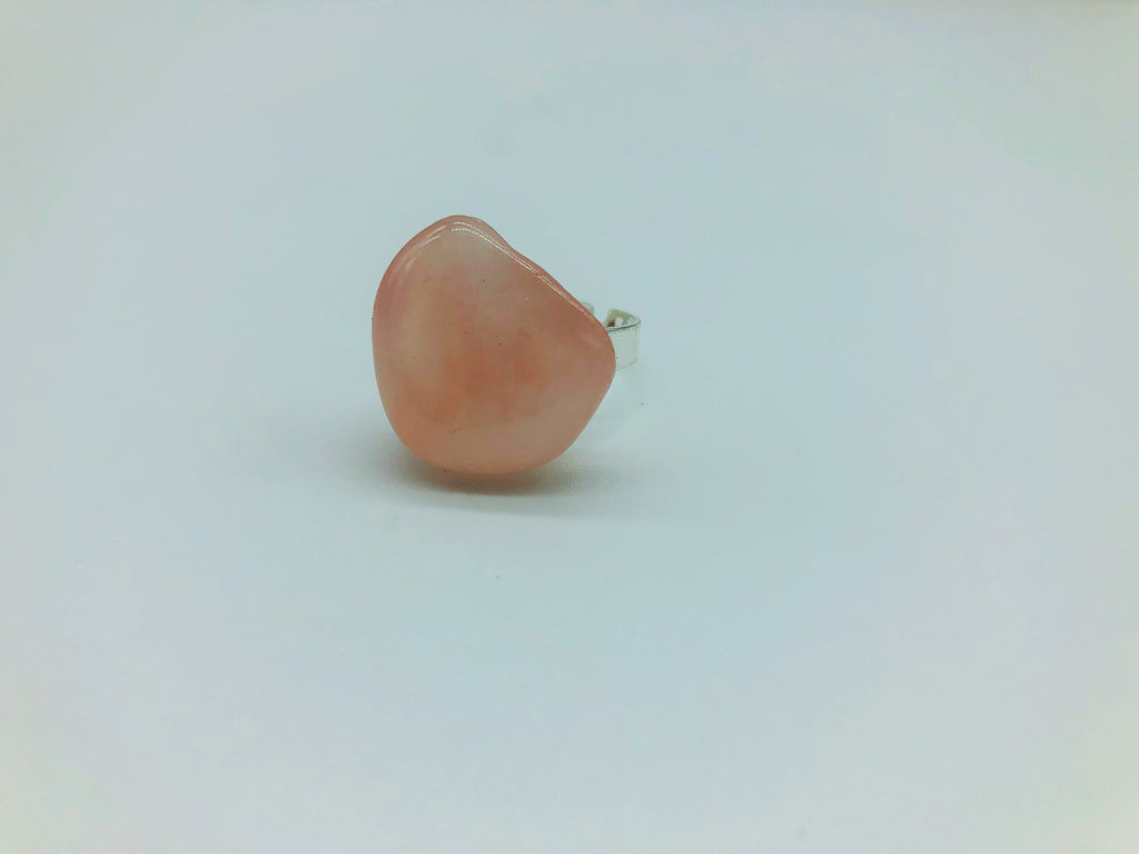 Rose quartz Holistic Healing Ring for Positivity & Happiness