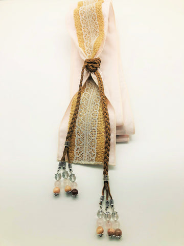 Handmade Hand Fastening for Blessing Ceremony