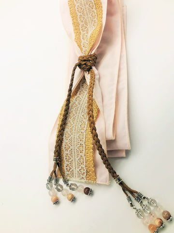 Handmade Hand Fastening for Blessing Ceremony