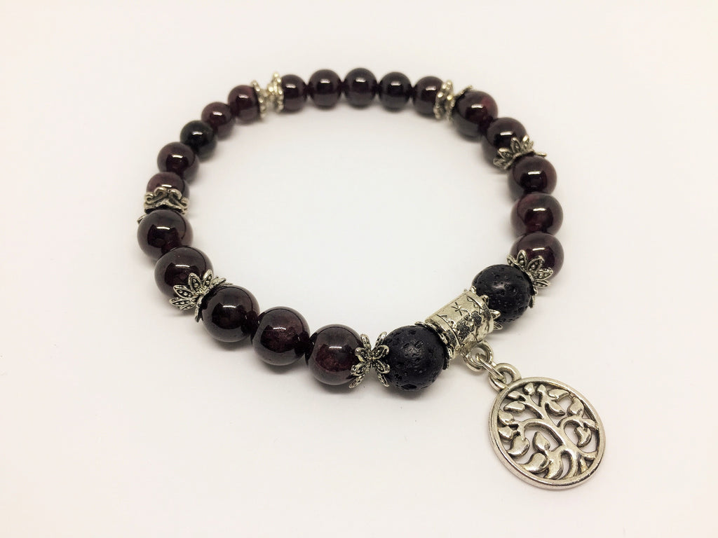 Birthstone Aroma Crystal Bracelet