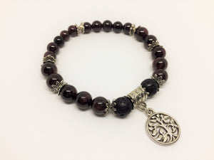 Birthstone Aroma Crystal Bracelet