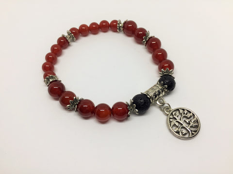 Birthstone Aroma Crystal Bracelet