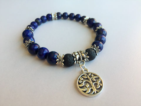 Birthstone Aroma Crystal Bracelet
