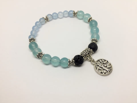 Birthstone Aroma Crystal Bracelet