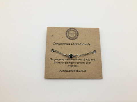 Birthstone Charm Bracelet