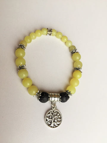 Birthstone Aroma Crystal Bracelet