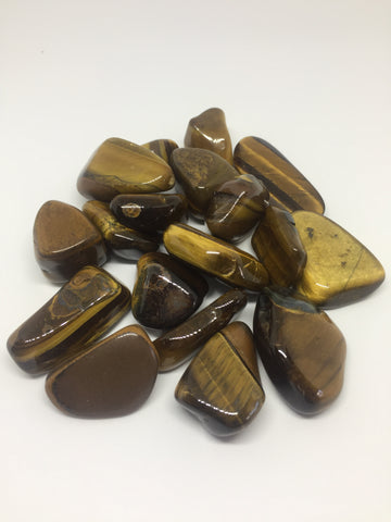 Emotionally grounding Tigers Eye Healing Stone encouraging Creativity & spiritual Awareness & Protection & negativity Deflection