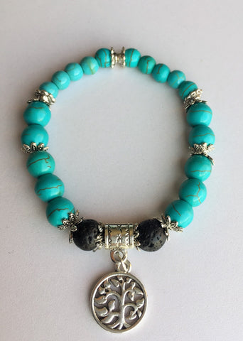 Birthstone Aroma Crystal Bracelet