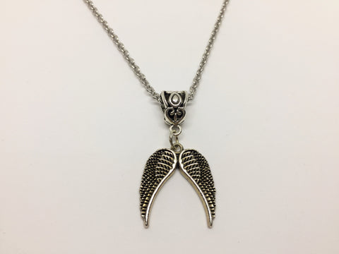 Joint Angel Wing Pendant