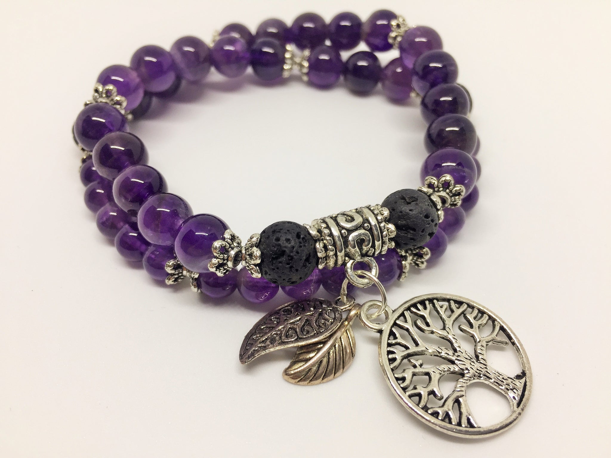 Amethyst Creativity, Meditation & spirituality Aroma Jewellery