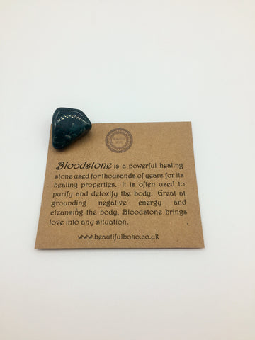 Blood stone Holistic Healing stone promoting Physical & emotional wellness