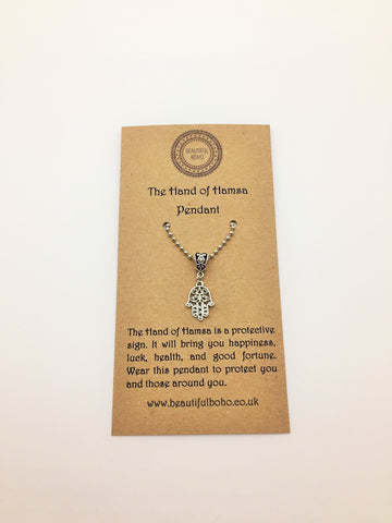 The Hand of Hamsa Pendant