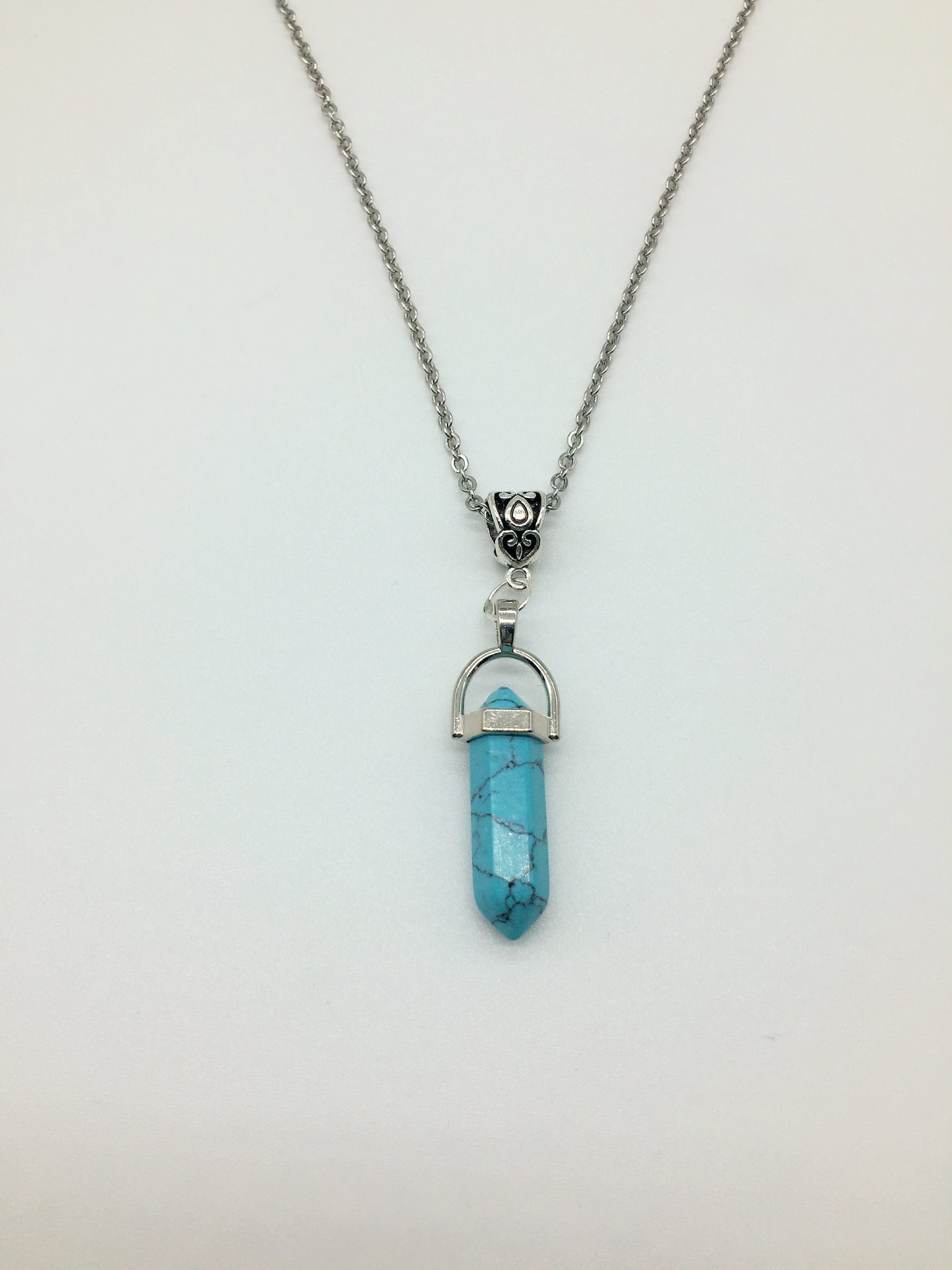 Positivity & Happiness Turquoise Pendant
