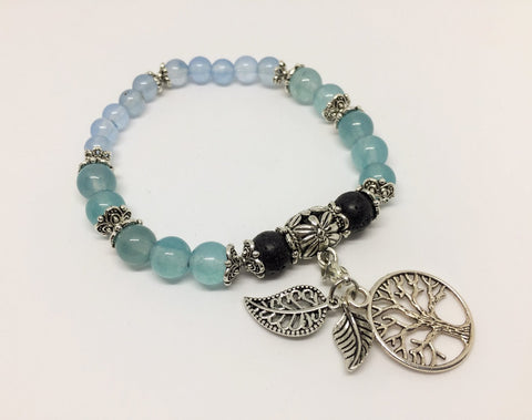 Aquamarine Calming & Balancing Aroma Jewellery