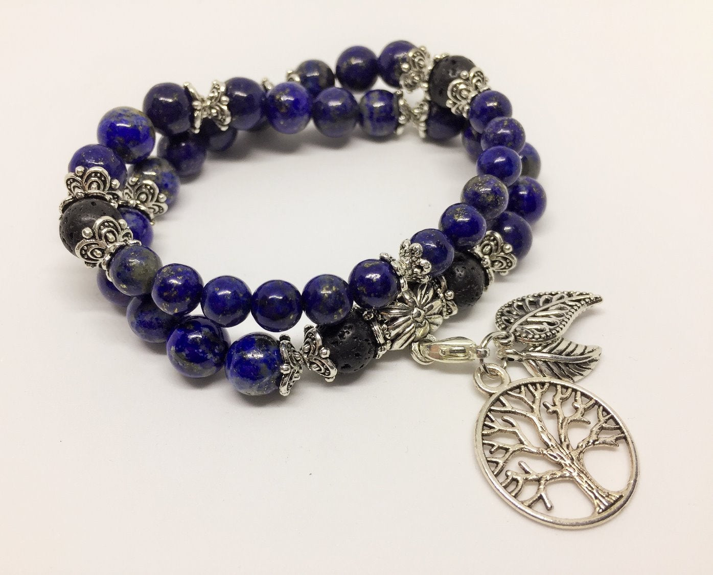 Lapis Lazuli Calming & Balancing Aroma Jewellery
