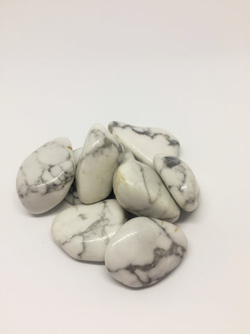 Howlite Holistic Healing stone promotes Calming & Balancing