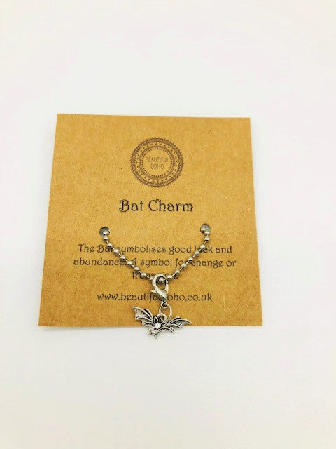 Wicca Bat Charm