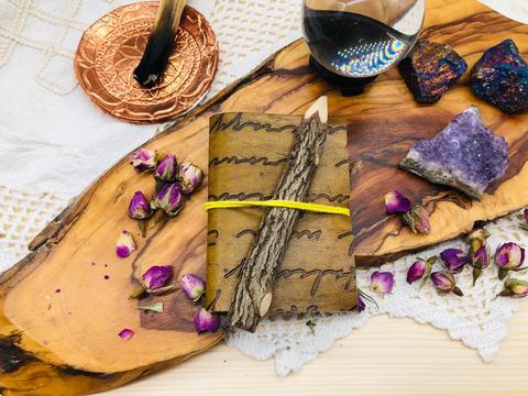 Gratitude Journal & Rustic Pencil