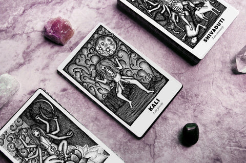 Moon Phase Goddess  - The Nityas Card Deck